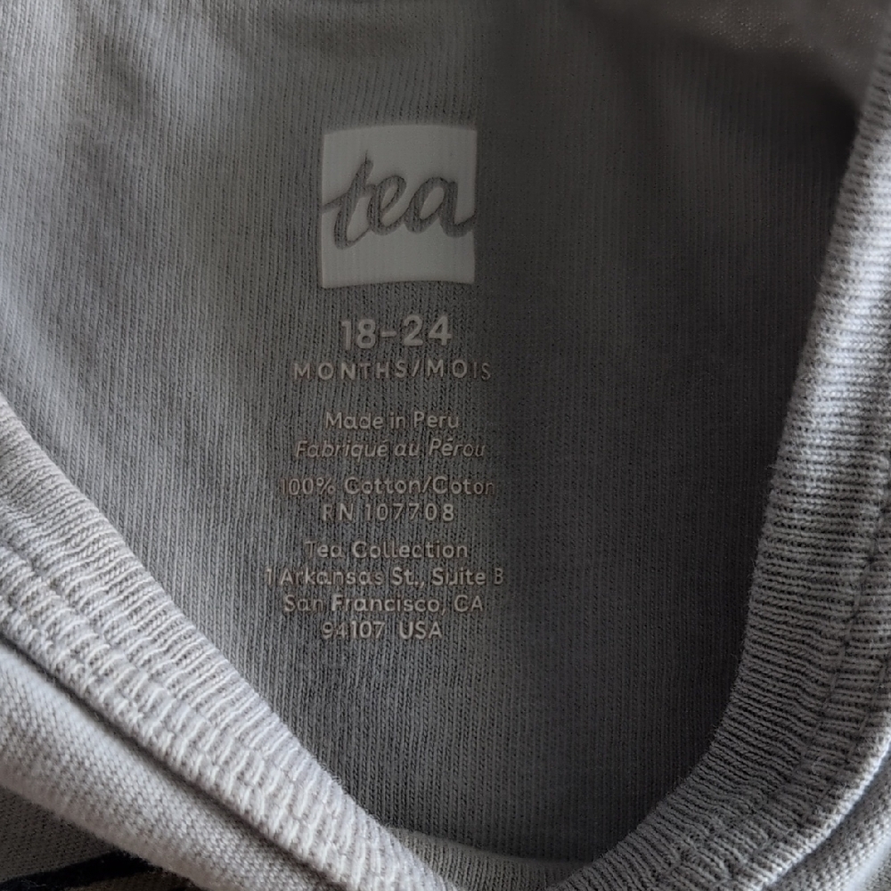 Tea Collection Fox Tee -18/24m - Picture 2 of 3